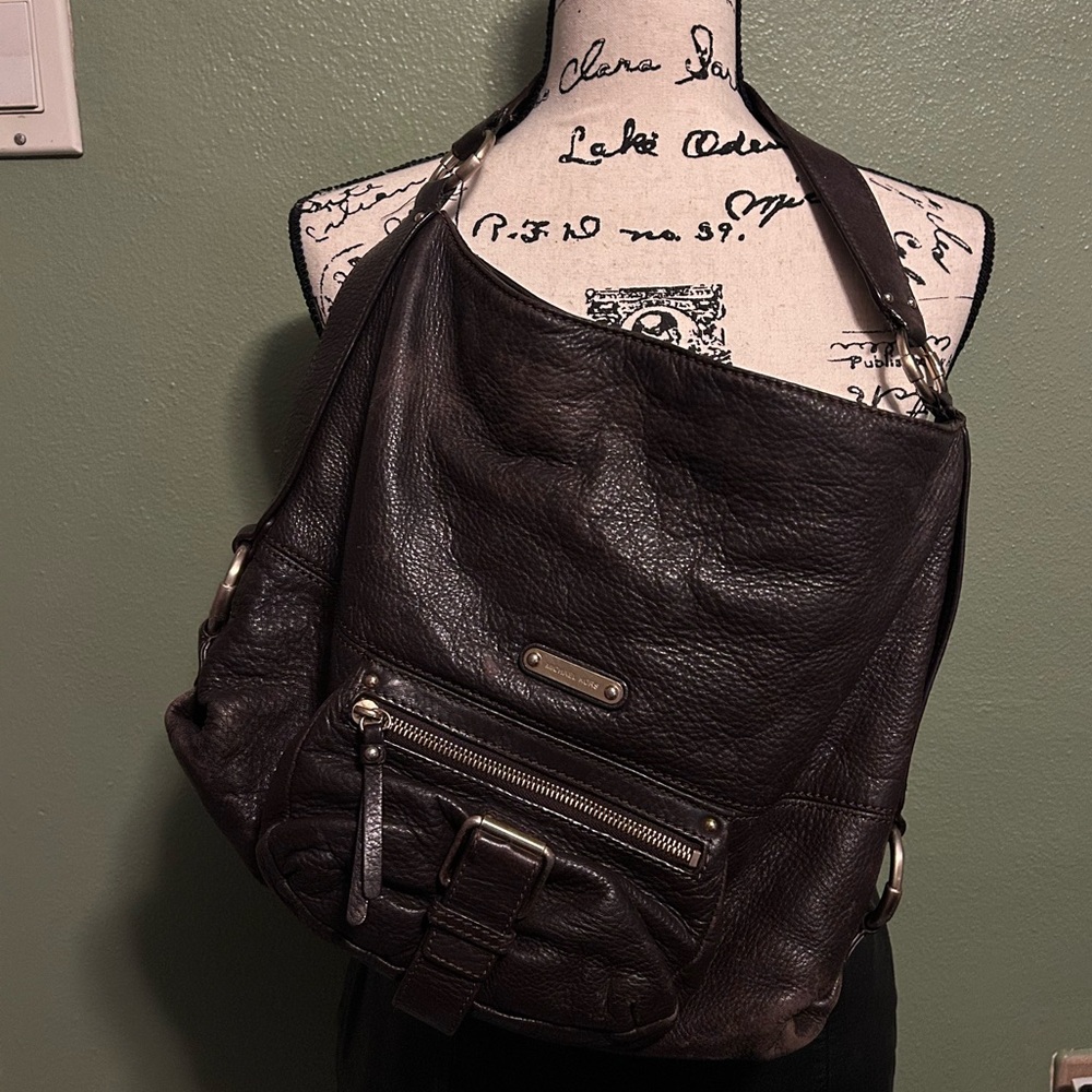 Michael Kors Chocolate Leather Bag